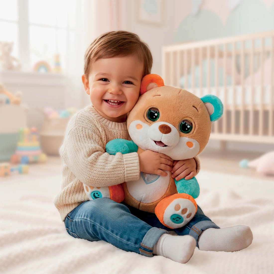 DOUCE PELUCHE D'AMBIANCE RELAXANTE - CLEMENTONI