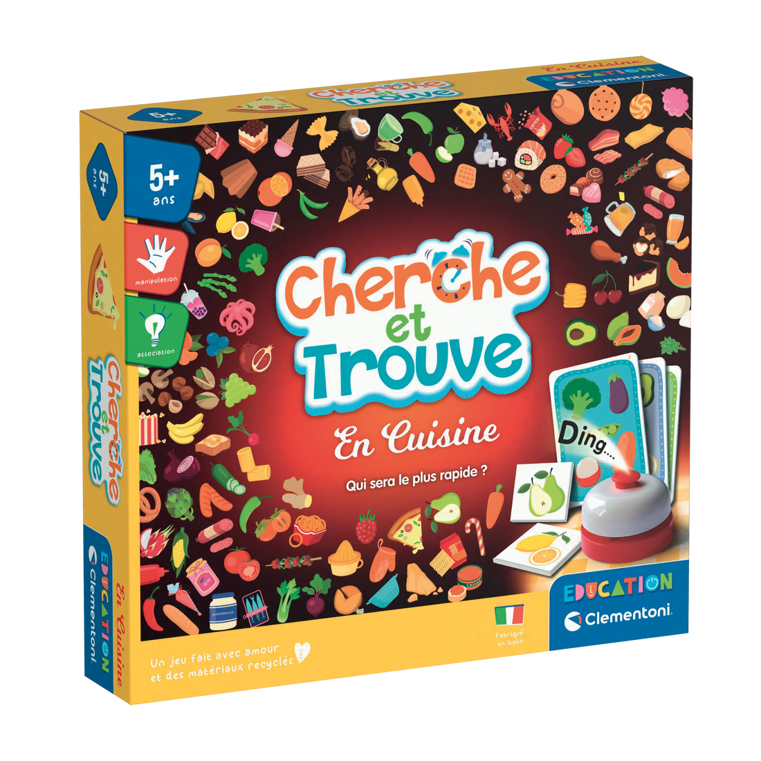 CHERCHE ET TROUVE - NOURRITURES CLEMENTONI