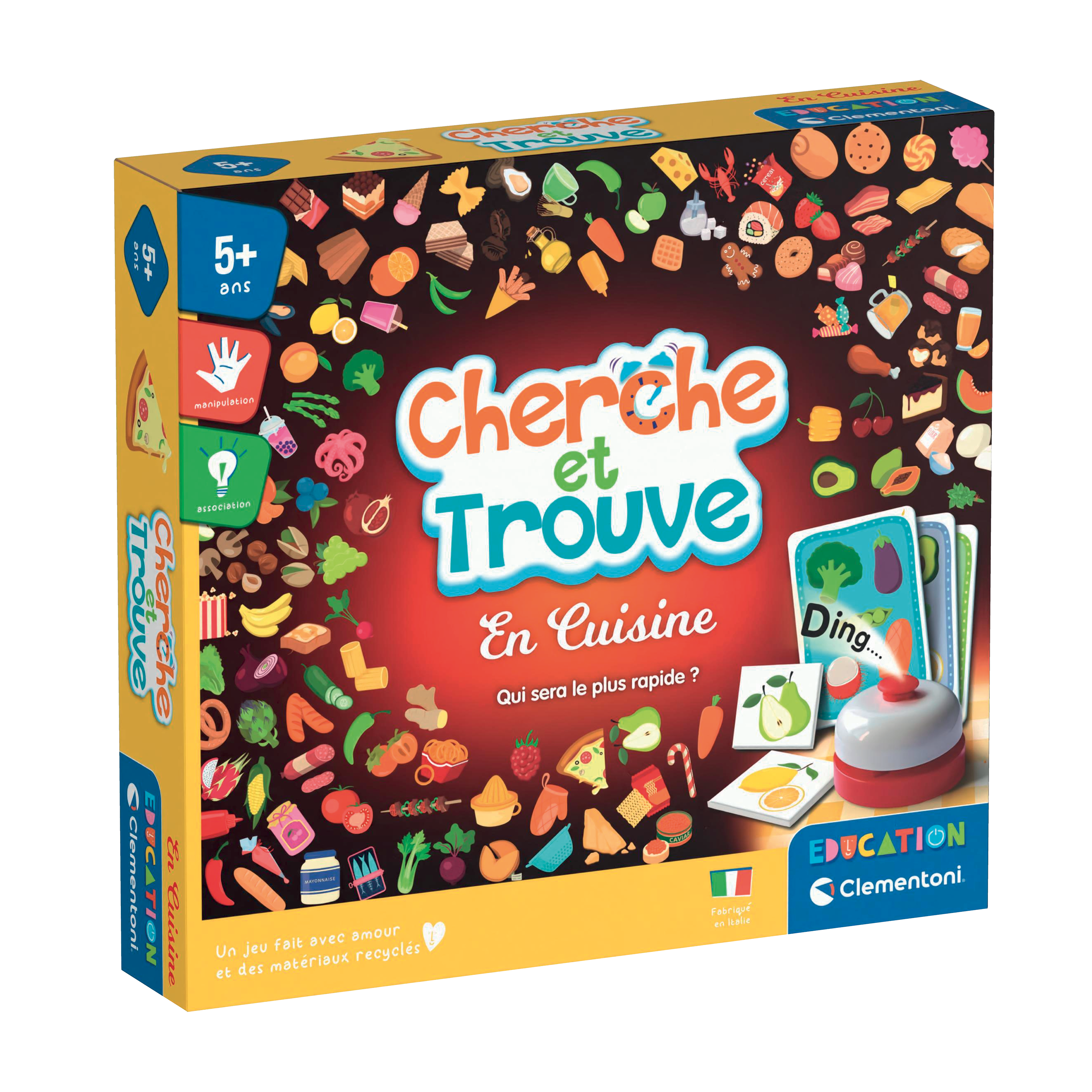 CHERCHE ET TROUVE - NOURRITURES CLEMENTONI