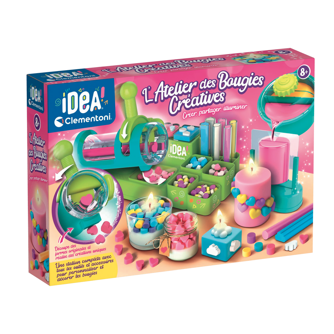 IDEA : ATELIER DE CRÉATION DE BOUGIES CLEMENTONI