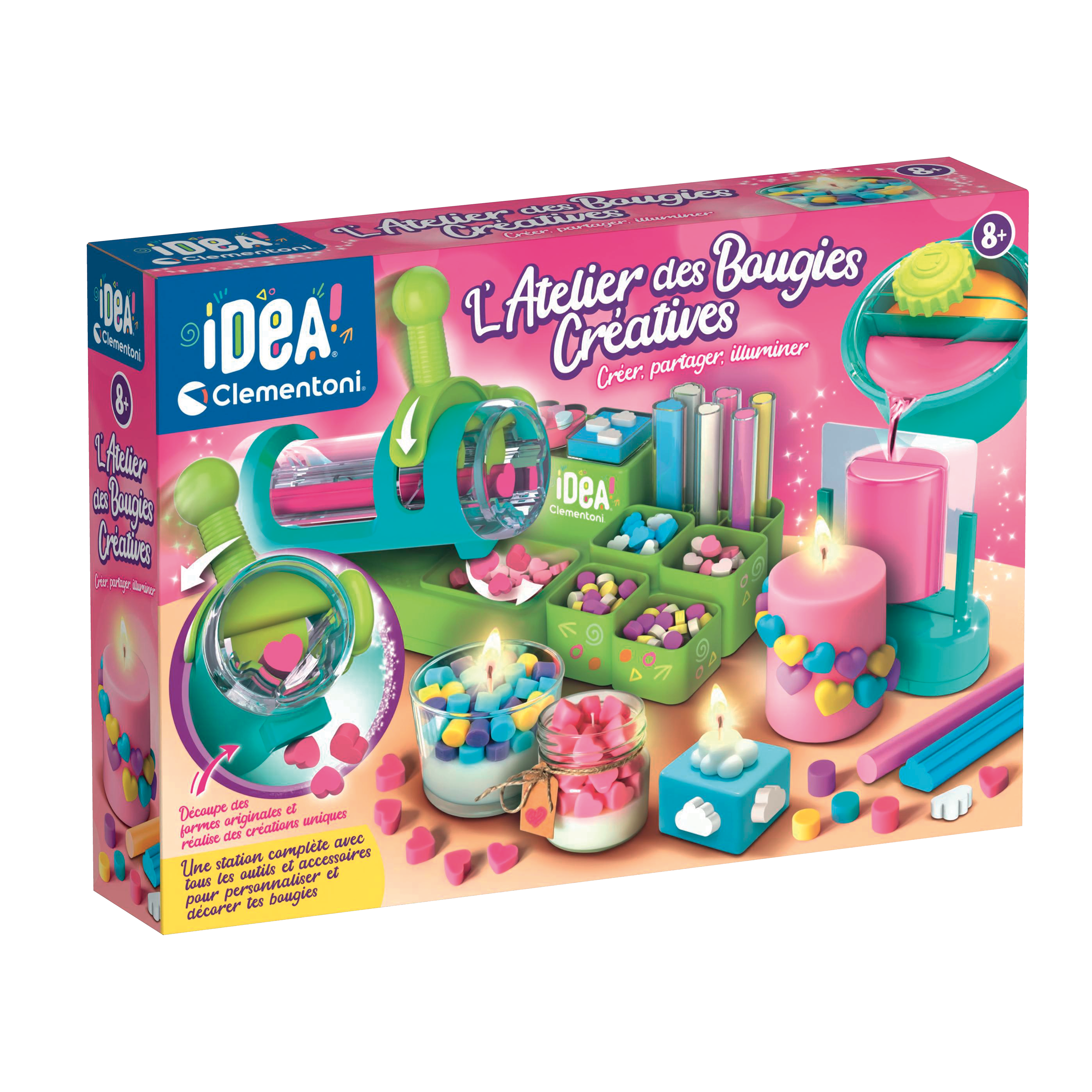 IDEA : ATELIER DE CRÉATION DE BOUGIES CLEMENTONI