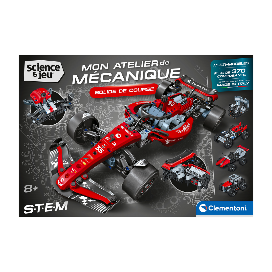 MON ATELIER DE MÉCANIQUE - ULTIMATE RACER - CLEMENTONI