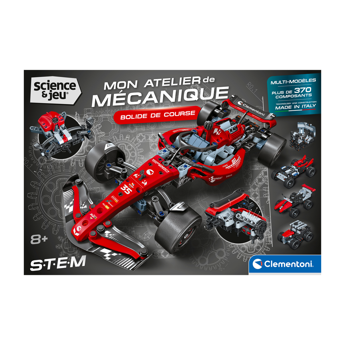 MON ATELIER DE MÉCANIQUE - ULTIMATE RACER - CLEMENTONI