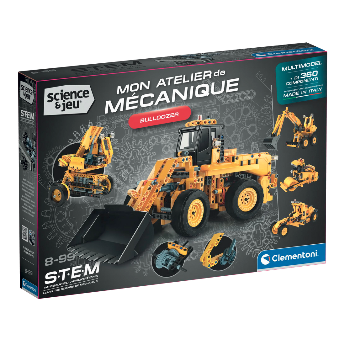MON ATELIER DE MÉCANIQUE - BULLDOZER CLEMENTONI