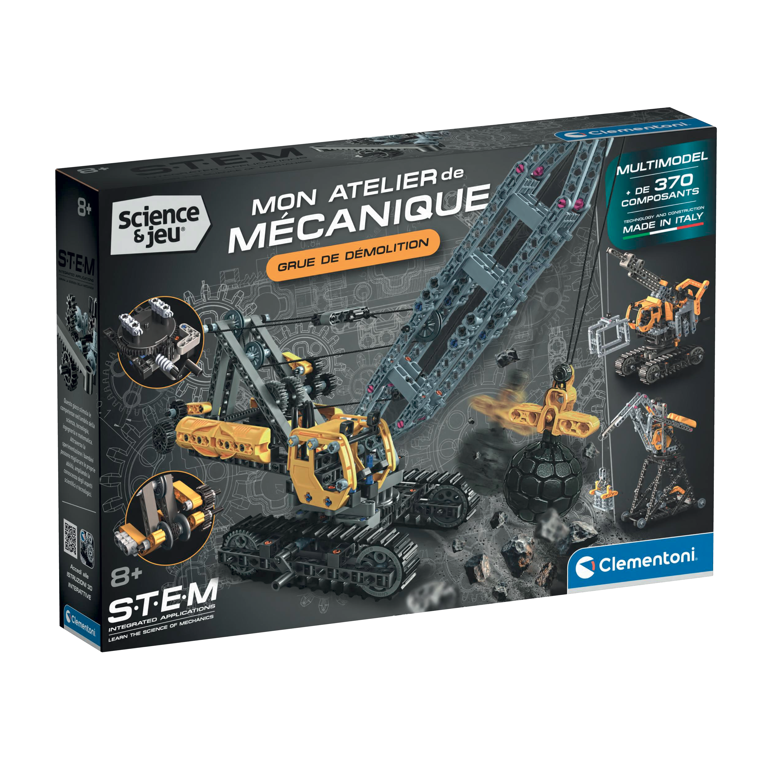 MON ATELIER DE MÉCANIQUE - GRUE DE DÉMOLITION CLEMENTONI