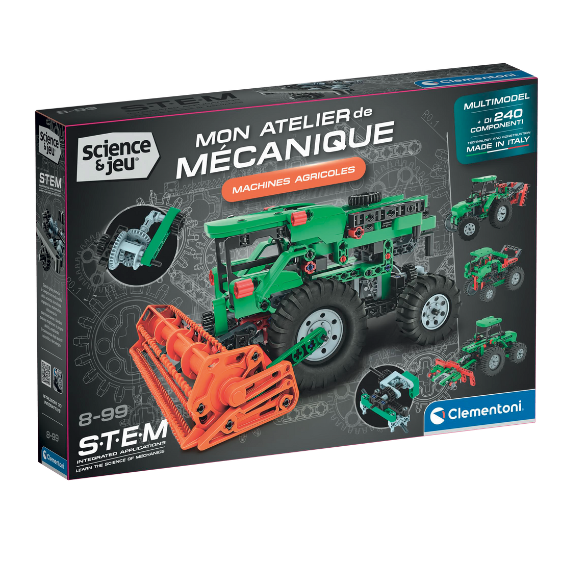 MON ATELIER DE MÉCANIQUE - Machines agricoles – Moissonneuse CLEMENTONI