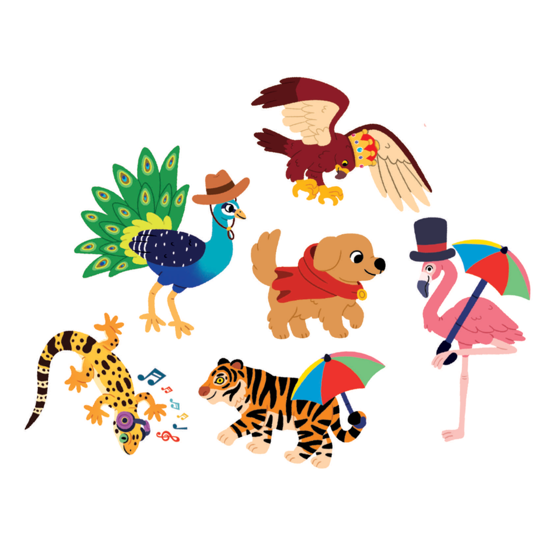 CHERCHE ET TROUVE - ANIMAUX - CLEMENTONI