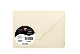 Enveloppe ivoire 100X75 120G Pqt:20 POLLEN