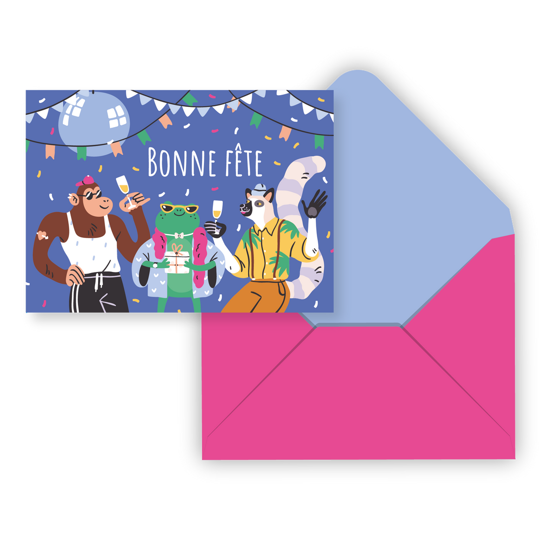 CARTE DE SOUHAIT IND./ PARTY ANIMAL PBI AUTRES