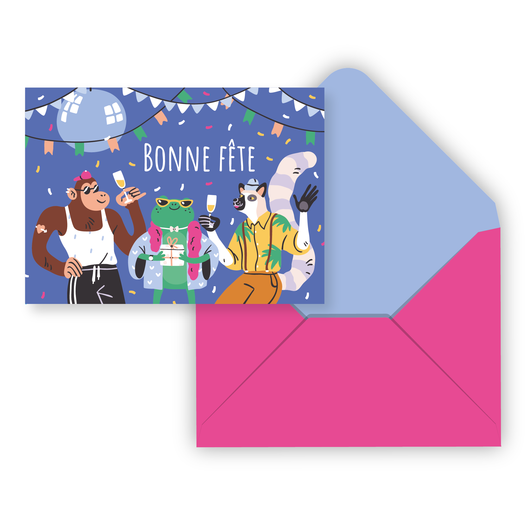 CARTE DE SOUHAIT IND./ PARTY ANIMAL PBI AUTRES