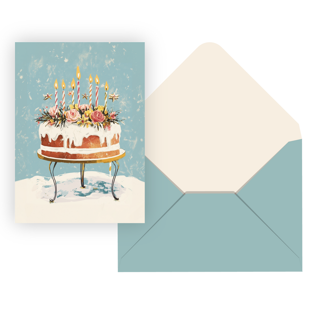 CARTE DE SOUHAIT IND./ GÂTEAU DE RÊVE PBI AUTRES