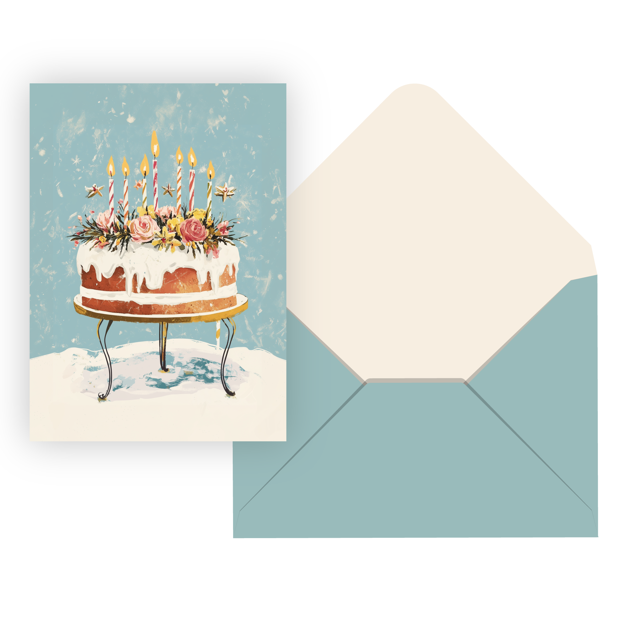 CARTE DE SOUHAIT IND./ GÂTEAU DE RÊVE PBI AUTRES