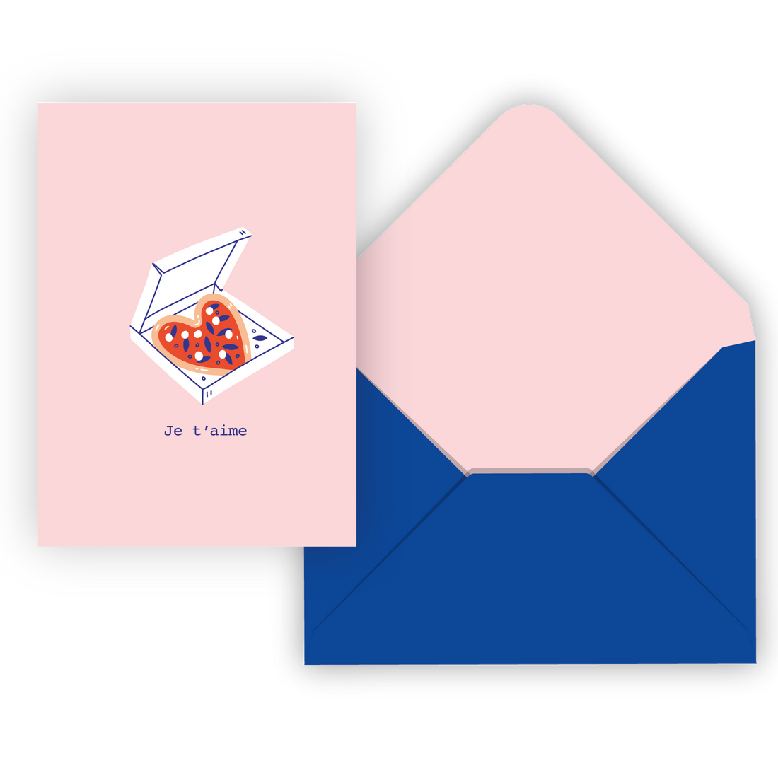 CARTE DE SOUHAIT IND./ PIZZA D'AMOUR PBI AUTRES
