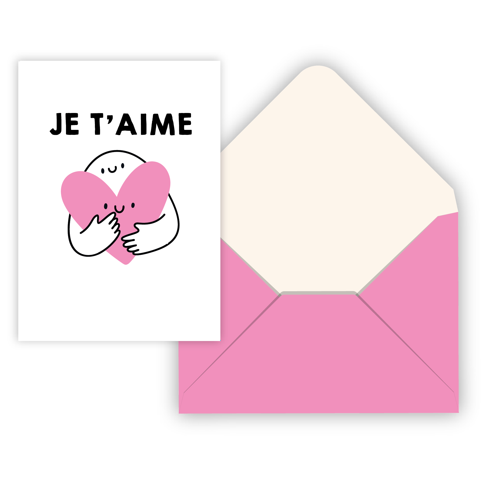 CARTE DE SOUHAIT IND./ JE T'AIME PBI AUTRES