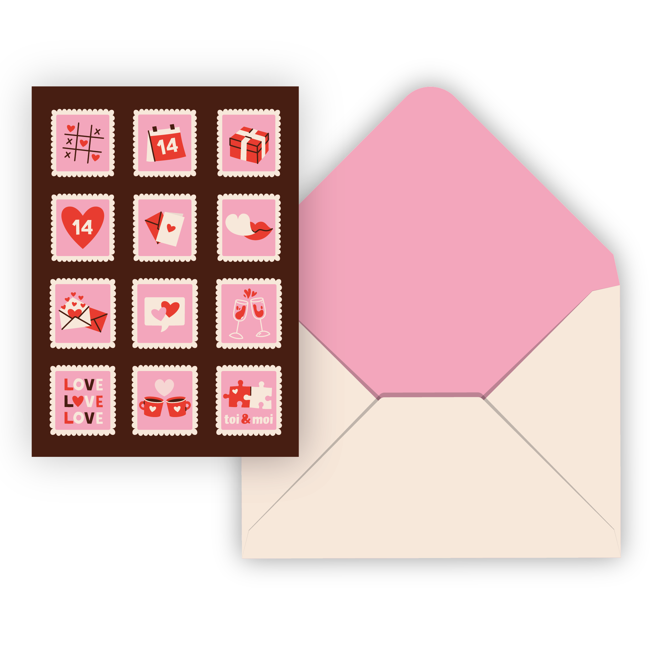 CARTE DE SOUHAIT IND./ TIMBRES DU CŒUR PBI AUTRES