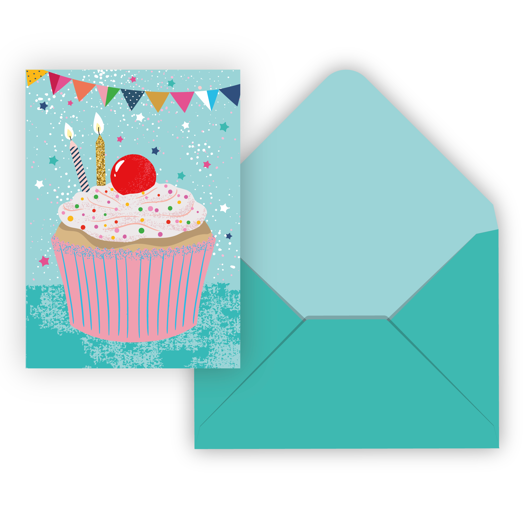 CARTE DE SOUHAIT IND./ CUPCAKE PBI AUTRES
