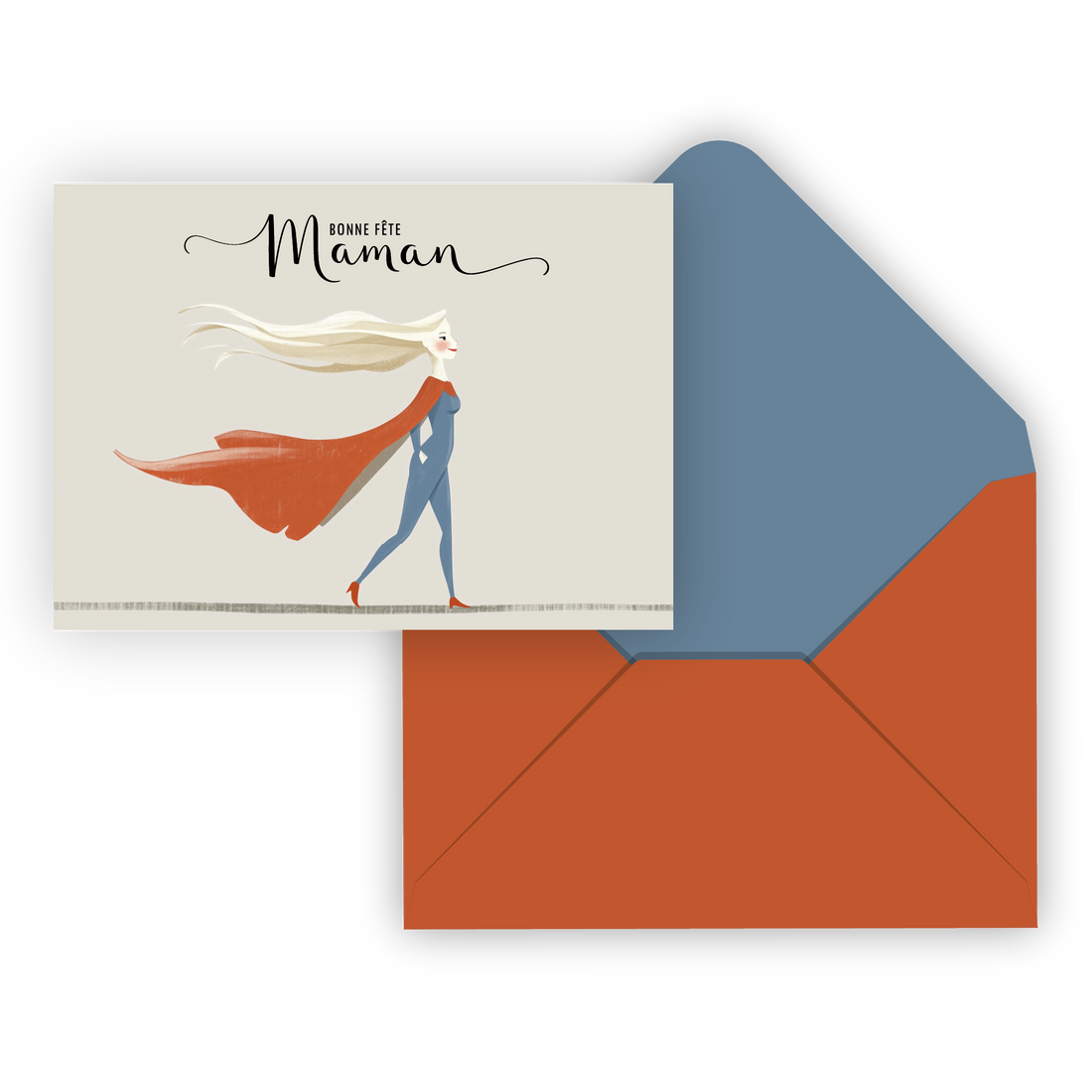 CARTE DE SOUHAIT IND./ SUPER MAMAN PBI AUTRES