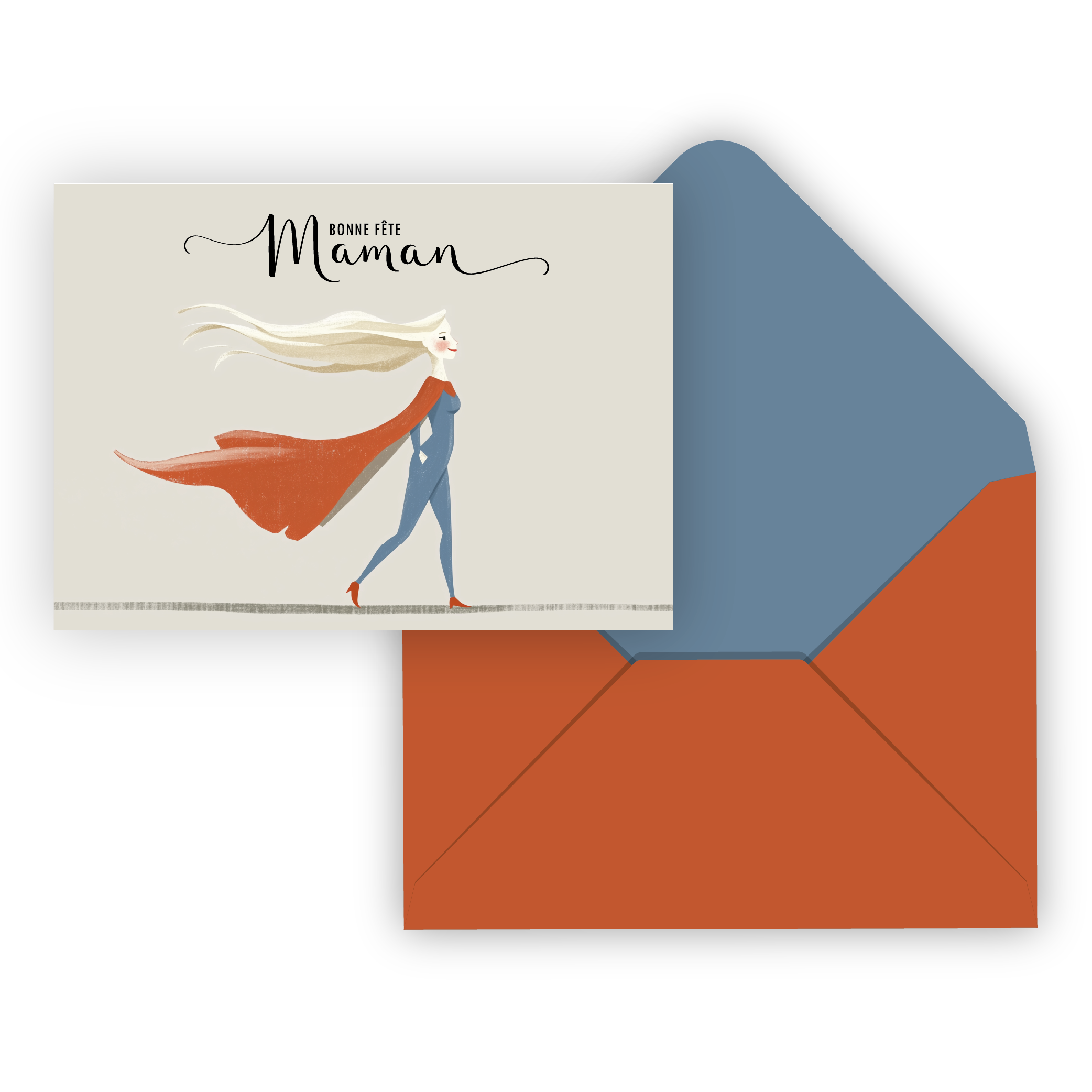 CARTE DE SOUHAIT IND./ SUPER MAMAN PBI AUTRES