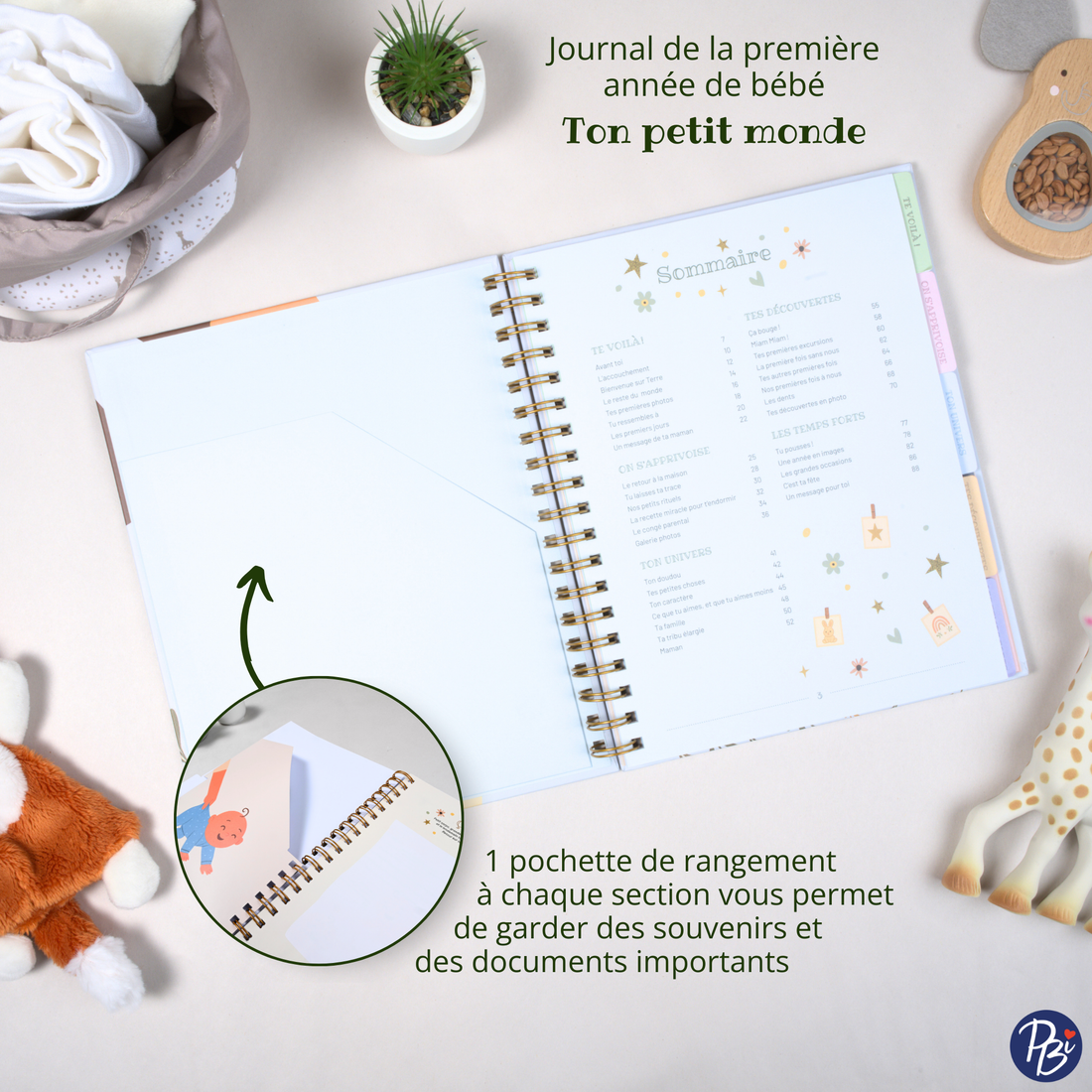 PLANIFICATEUR BÉBÉ- TON PETIT MONDE PBI AUTRES