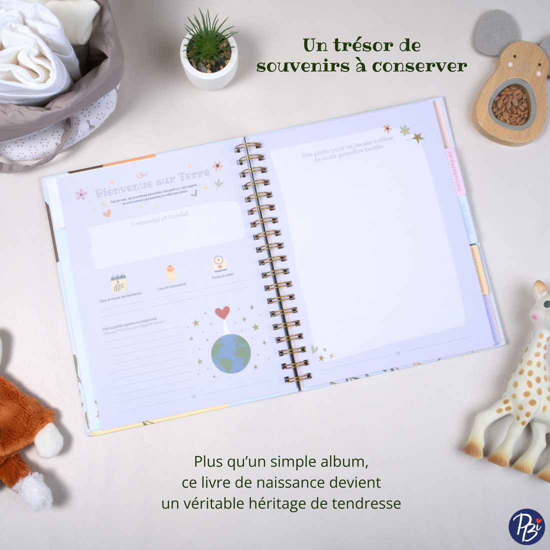 PLANIFICATEUR BÉBÉ- TON PETIT MONDE PBI AUTRES