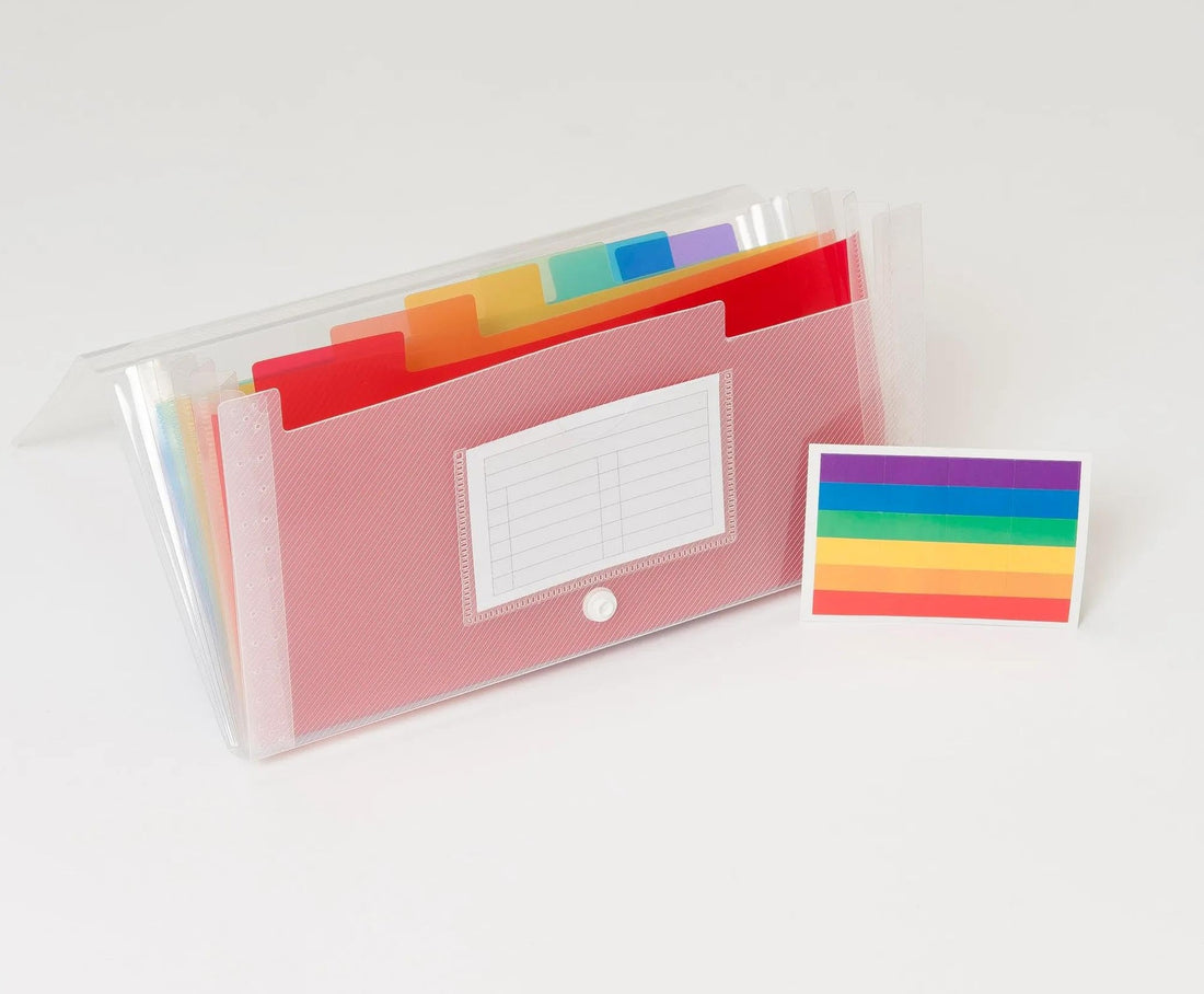 Index crystal 7 compartiments (26x14cm)