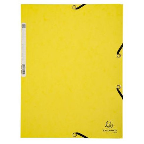 Dossier 3 rabats Elas A4 400G. Cul Aquarel. EXACOMPTA