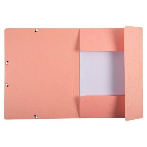 Dossier 3 rabats Elas A4 400G. Cul Aquarel. EXACOMPTA