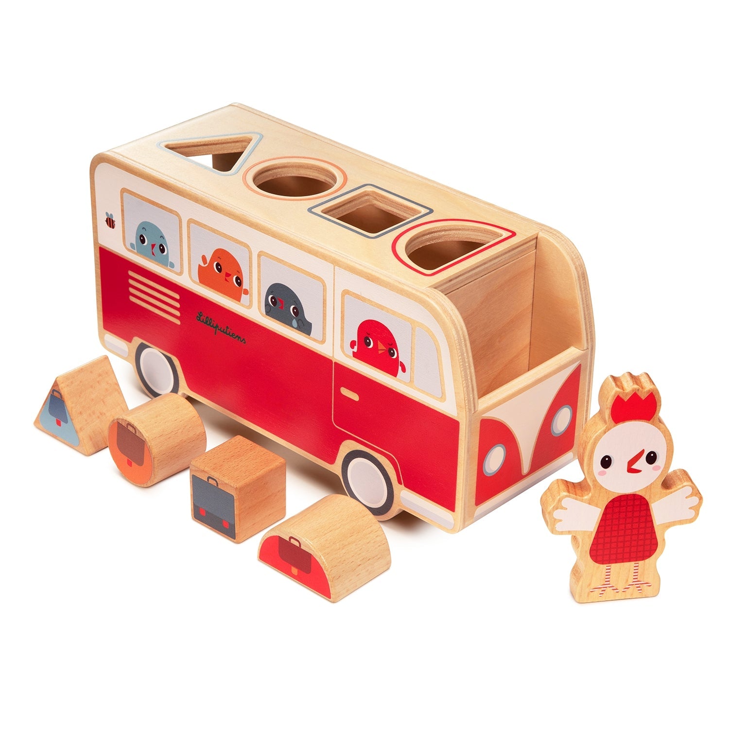 AUTOBUS TRIEUR DE FORMES LILLIPUTIENS