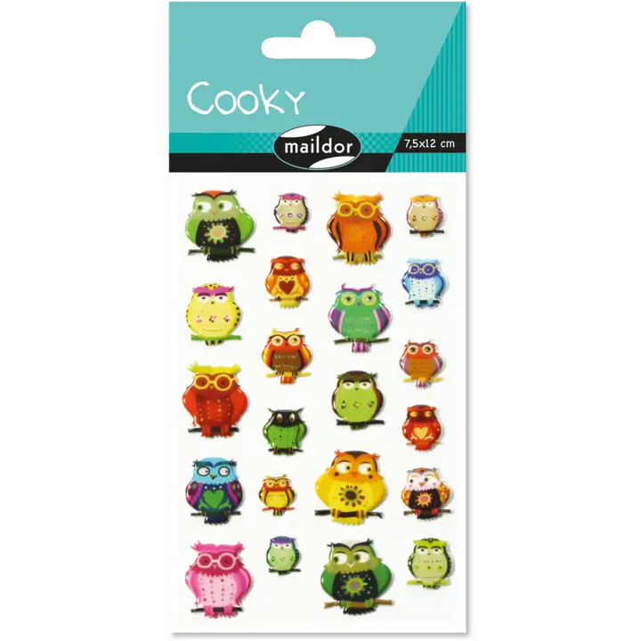 Autocollants  Cooky Chouettes MAILDOR