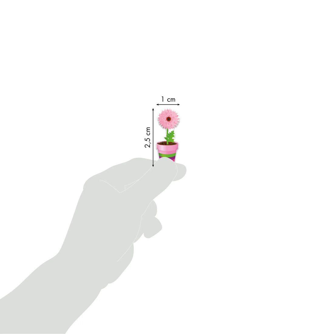 Autocollants Cooky Fleurs 20 gomettes