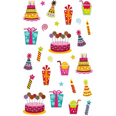 Autocollants  Cooky Fête MAILDOR