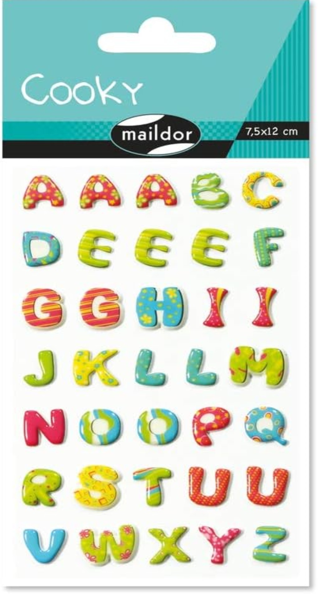Autocollants  Cooky PepS Alphabet MAILDOR
