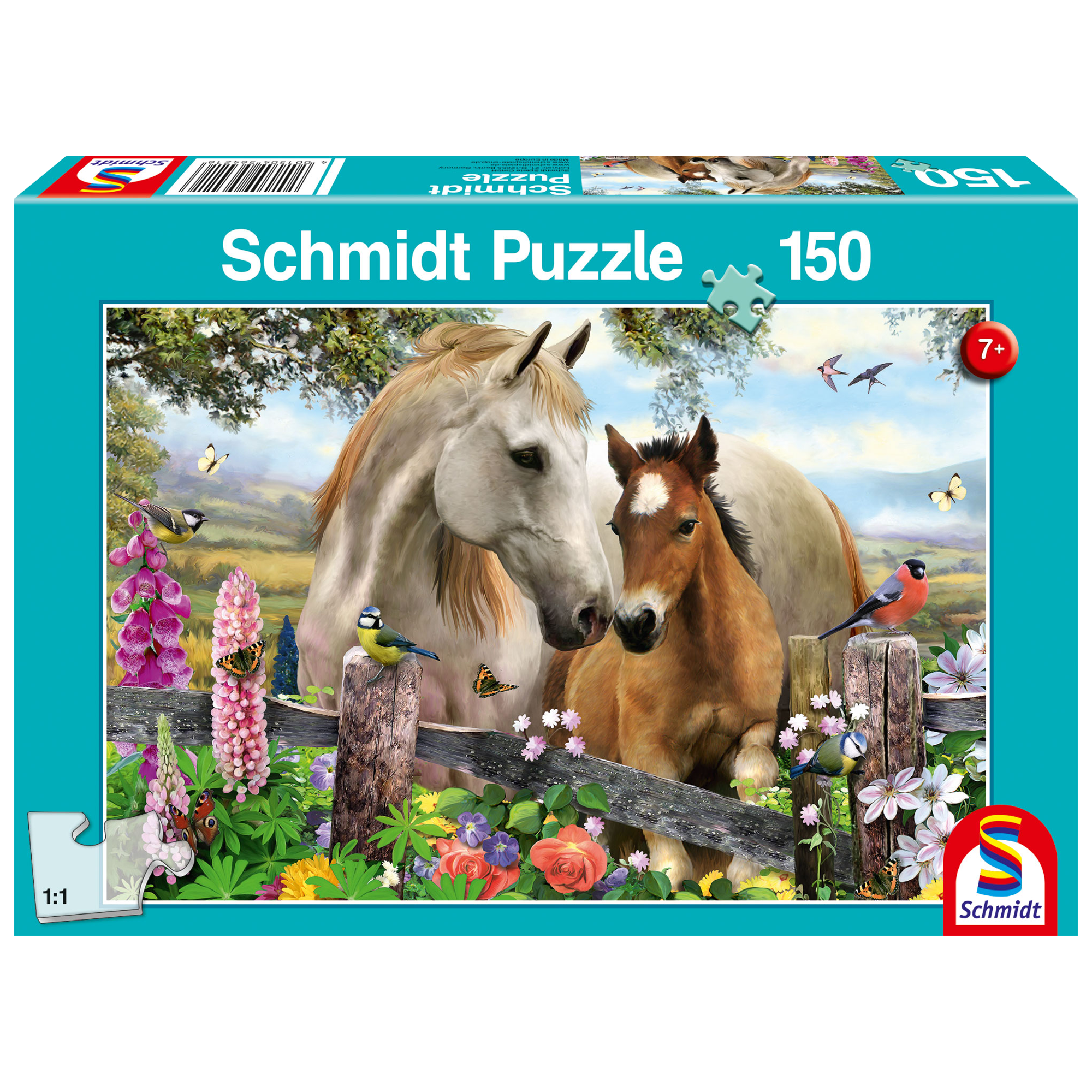 PZ150: JUMENT ET POULAIN SCHMIDT PUZZLE