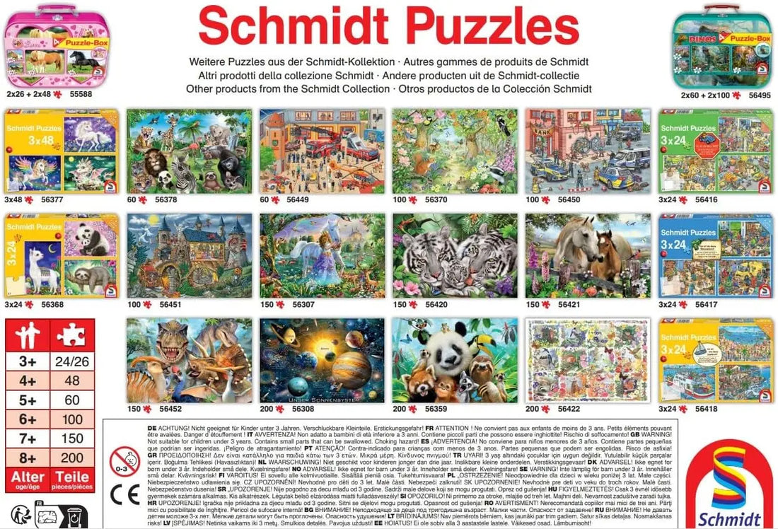 PZ200: AMITIÉ ENTRE LOUPS SCHMIDT PUZZLE