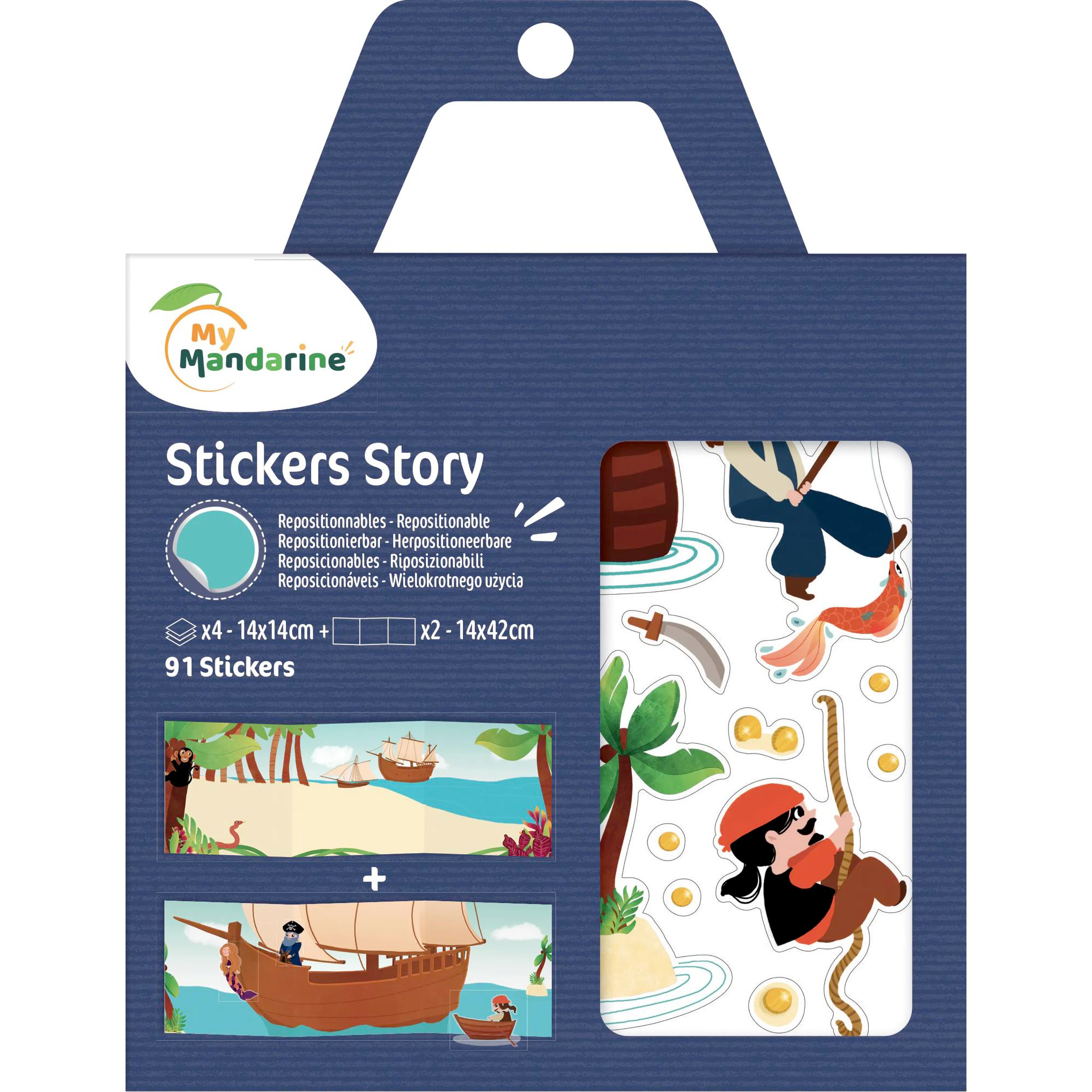 Sticker Story- Pirates - MY MANDARINE