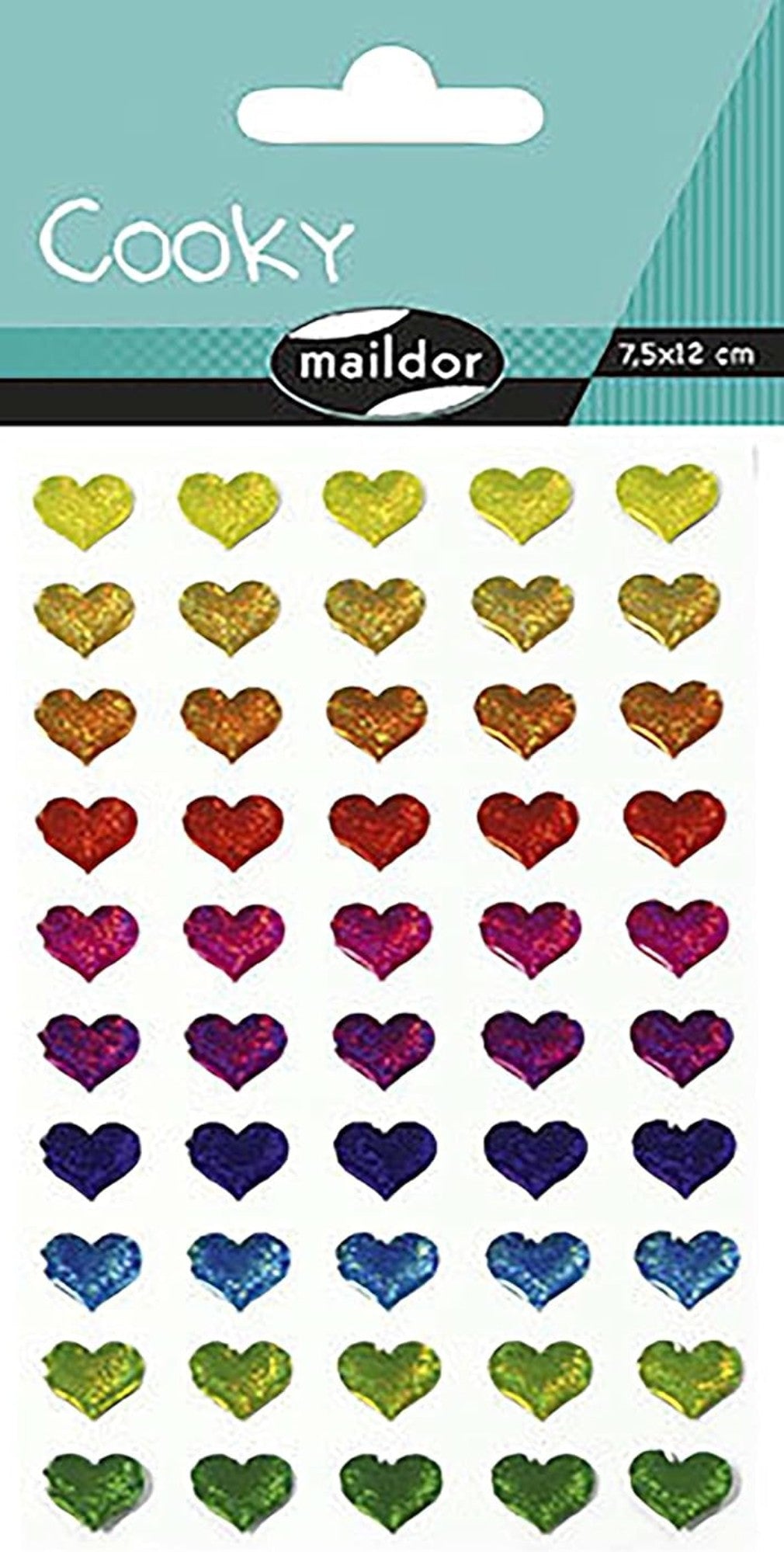Autocollants  Cooky Coeurs MAILDOR