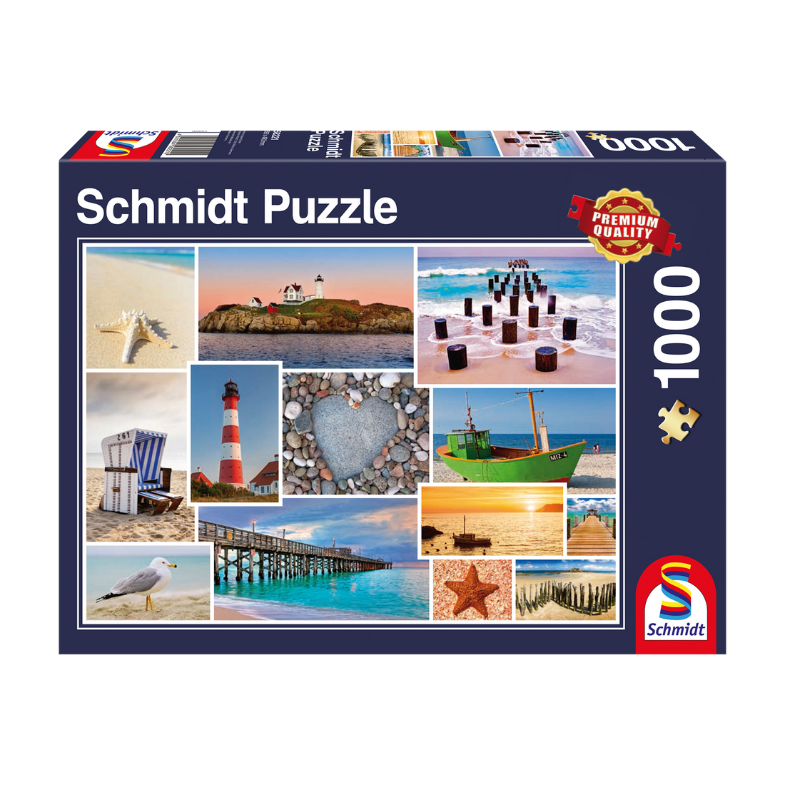 PZ1000: À LA MER SCHMIDT PUZZLE