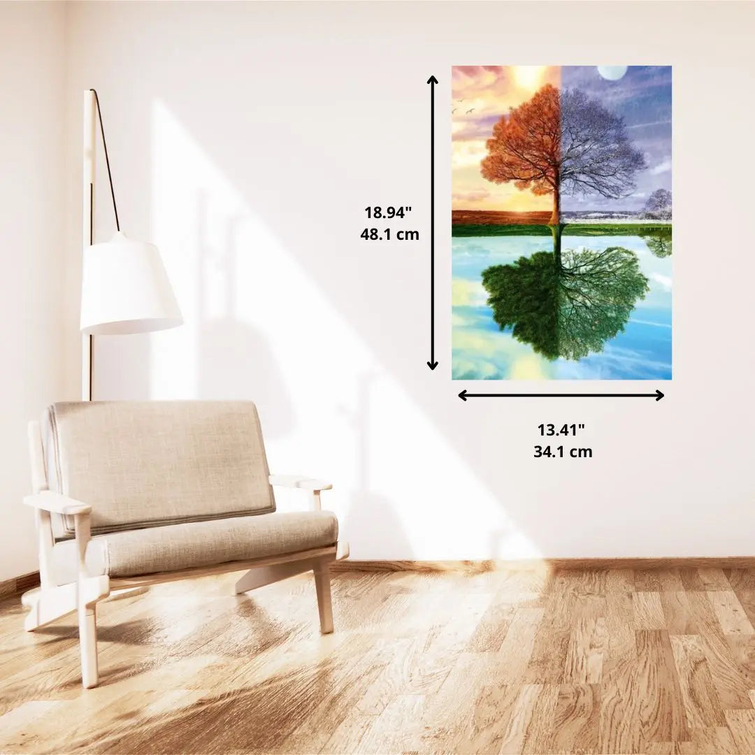 PZ500: L'ARBRE DES 4 SAISONS SCHMIDT PUZZLE