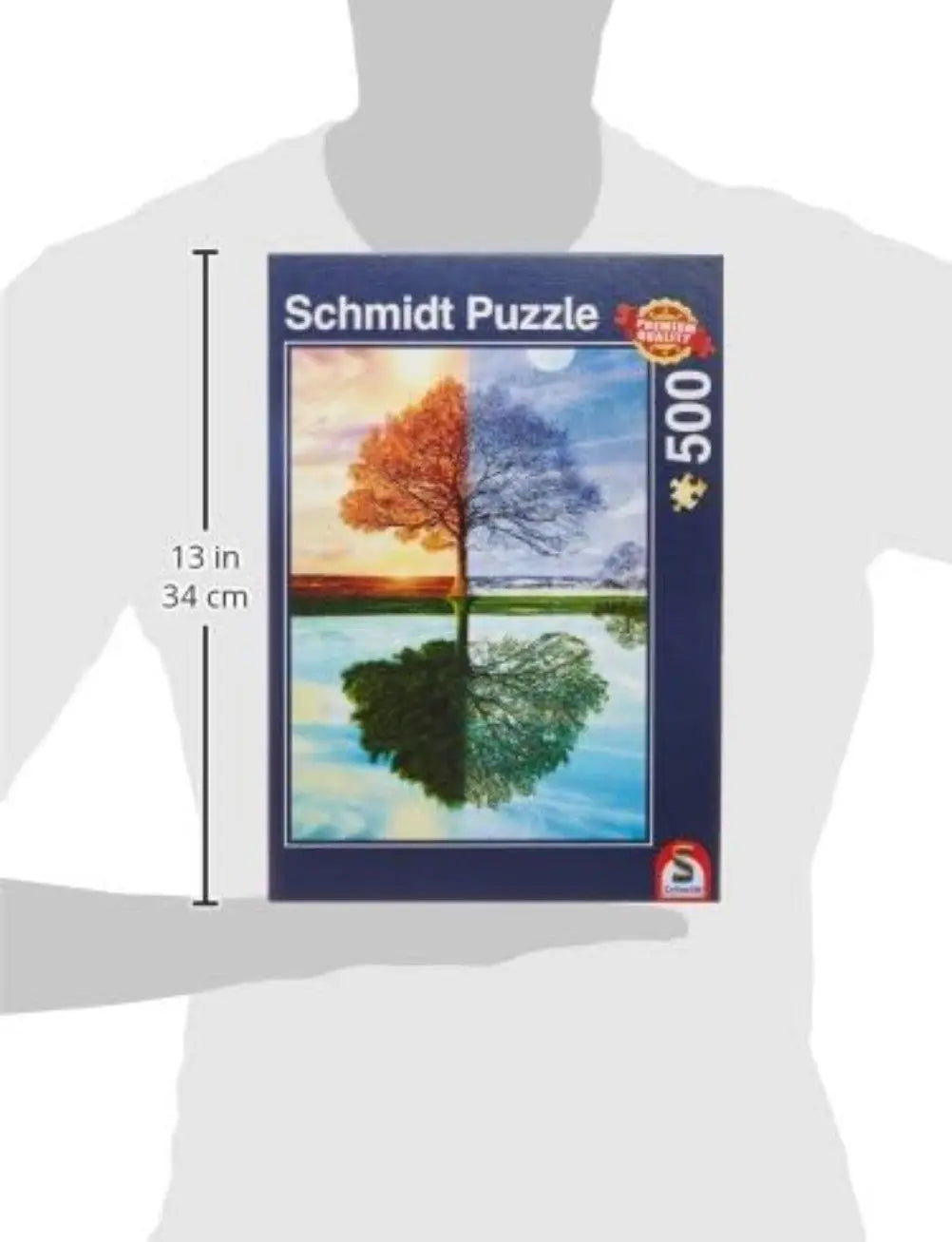 PZ500: L'ARBRE DES 4 SAISONS SCHMIDT PUZZLE