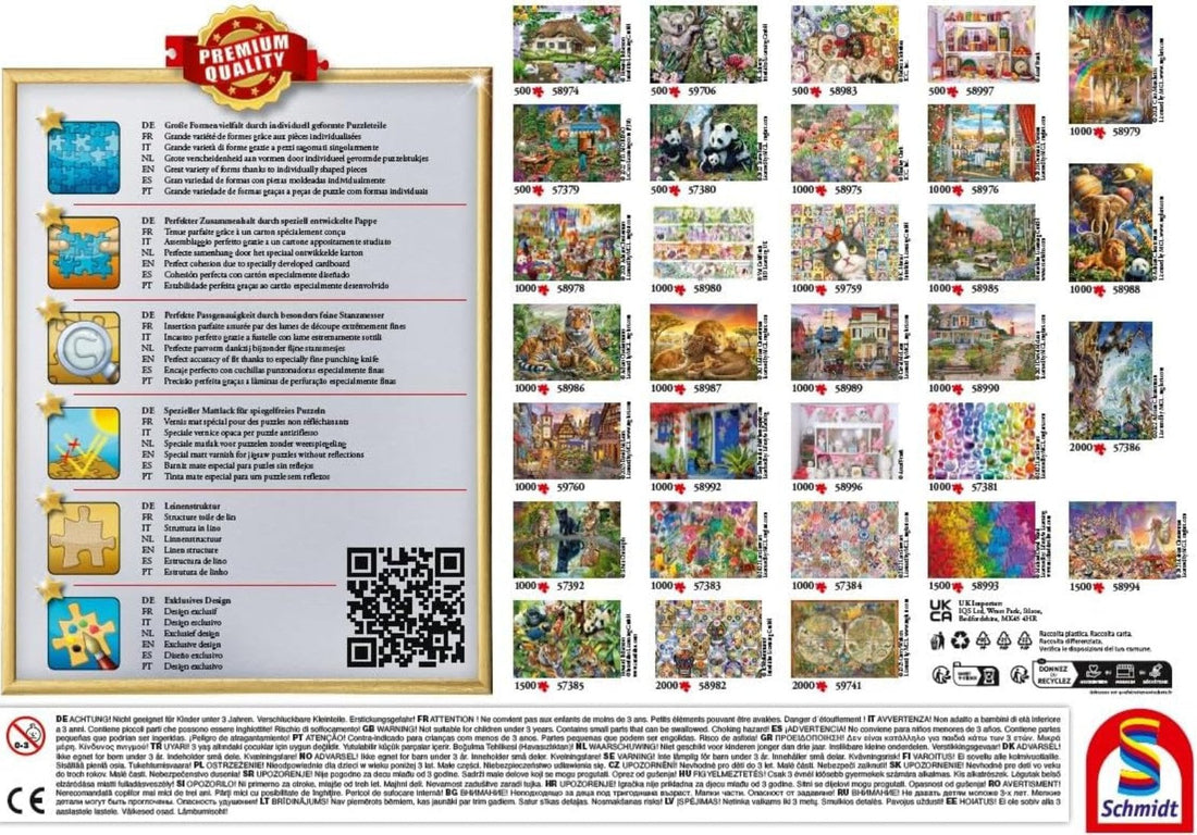 PZ500: SELFIE DE CHIENS SCHMIDT PUZZLE