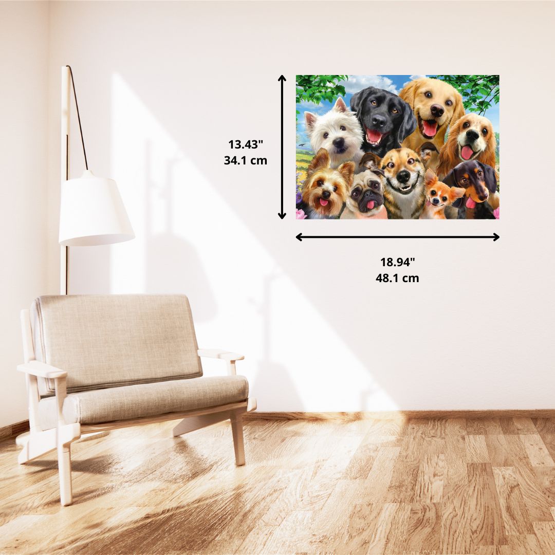 PZ500: SELFIE DE CHIENS SCHMIDT PUZZLE