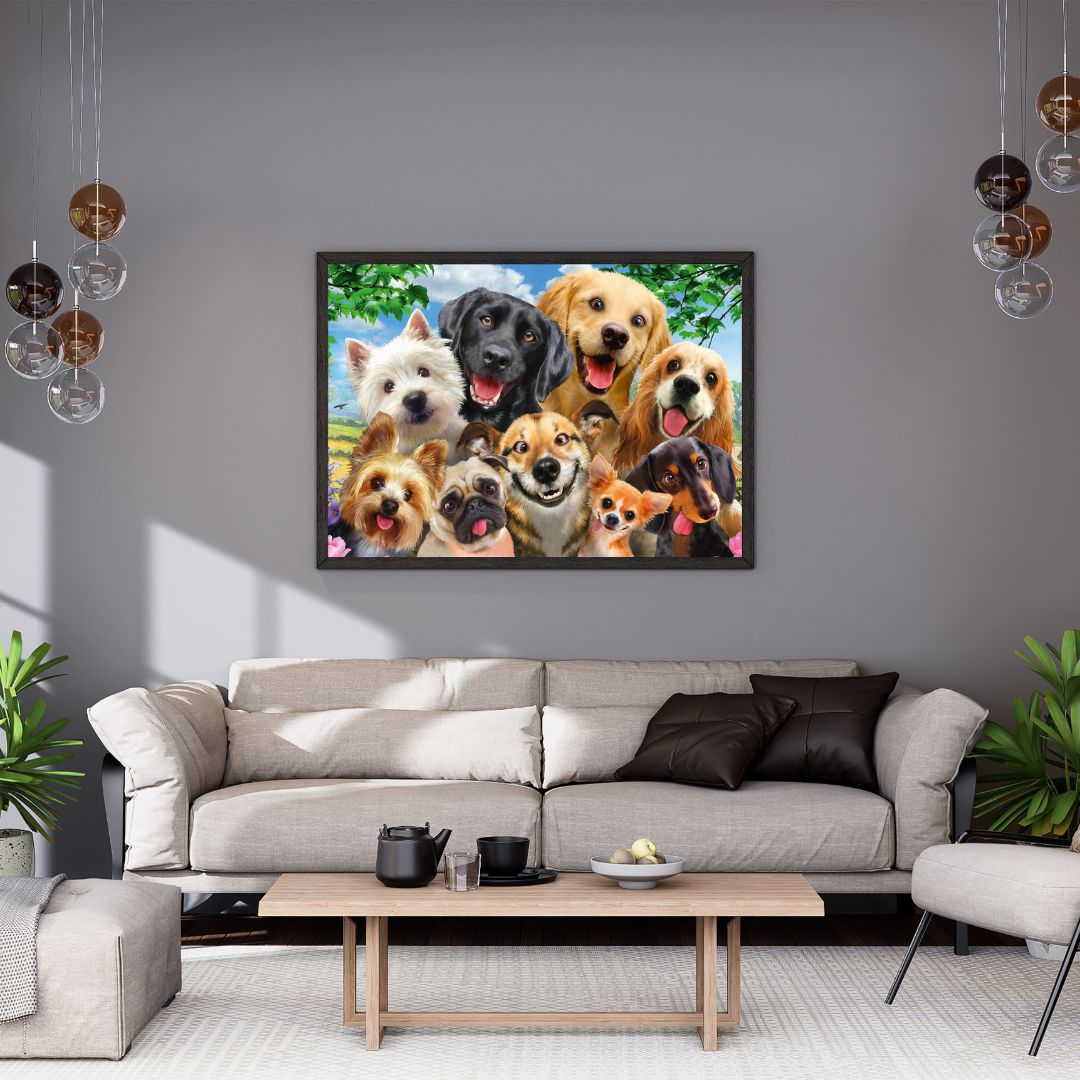 PZ500: SELFIE DE CHIENS SCHMIDT PUZZLE