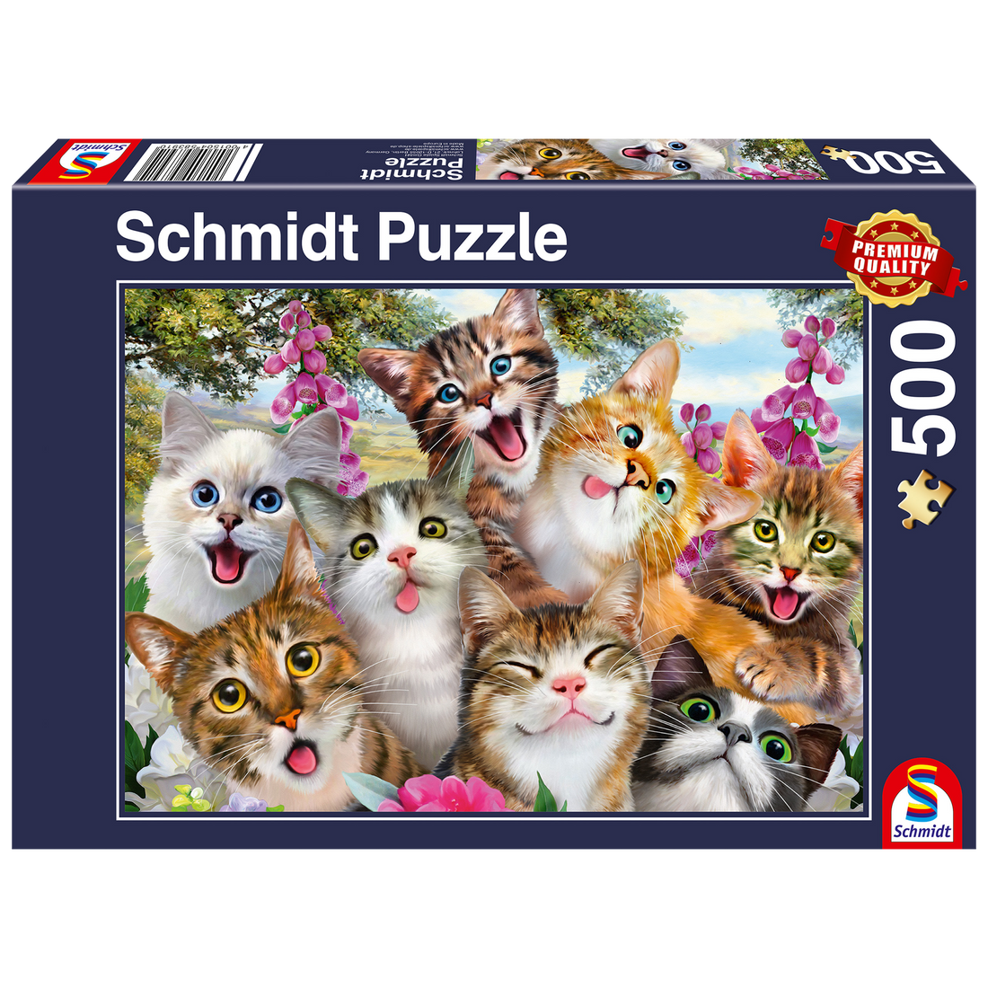PZ500: SELFIE DE CHATS SCHMIDT PUZZLE