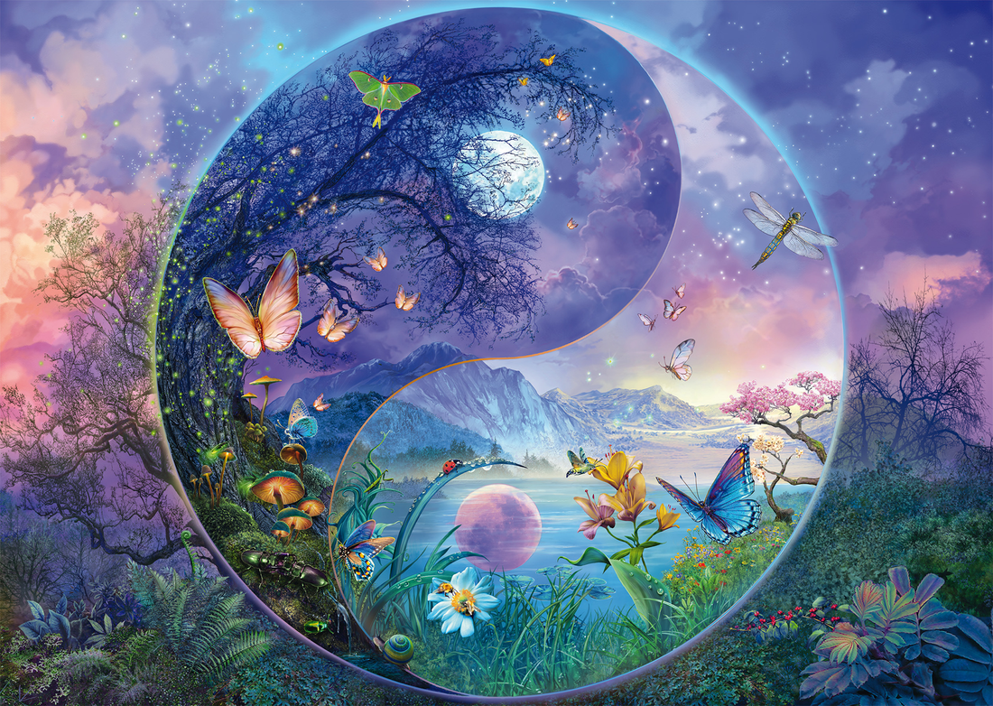 PZ1000: YIN & YANG: LE MONDE FANTASTIQUE DES INSECTES SCHMIDT PUZZLE