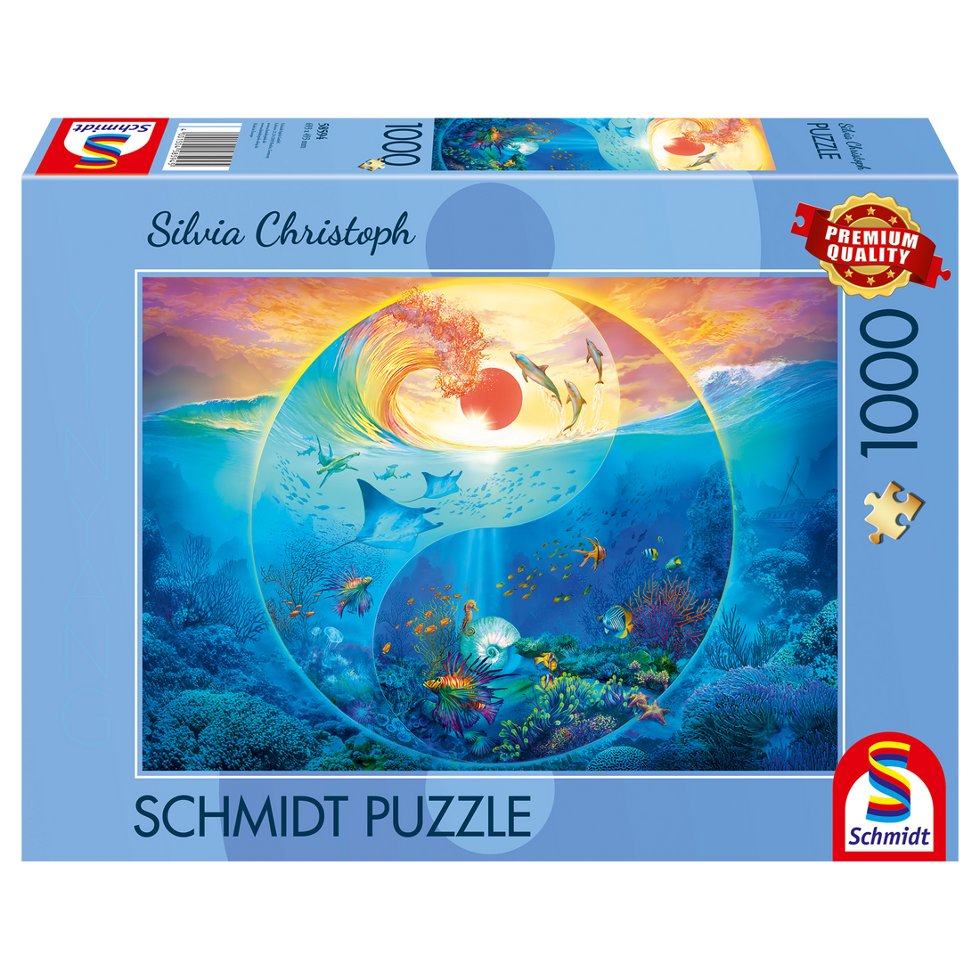 PZ1000: YIN & YANG DANS LE MONDE MARIN SCHMIDT PUZZLE