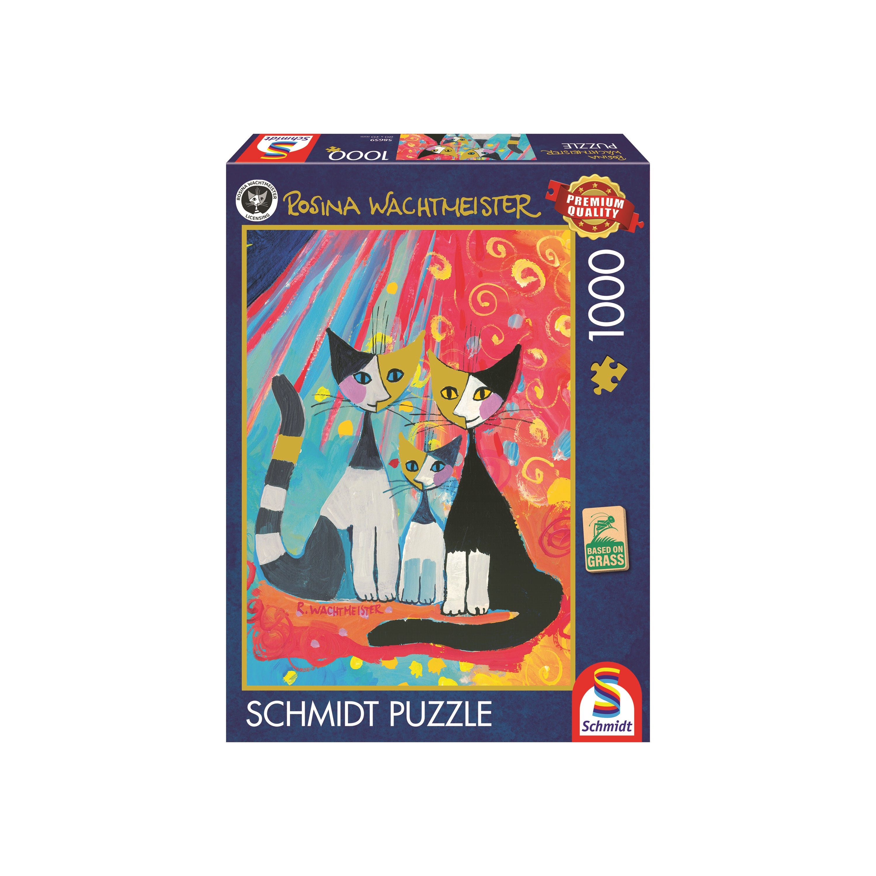 PZ1000: ROSINA WACHTMEISTER, FAMILLE DE CHATS HEUREUSE