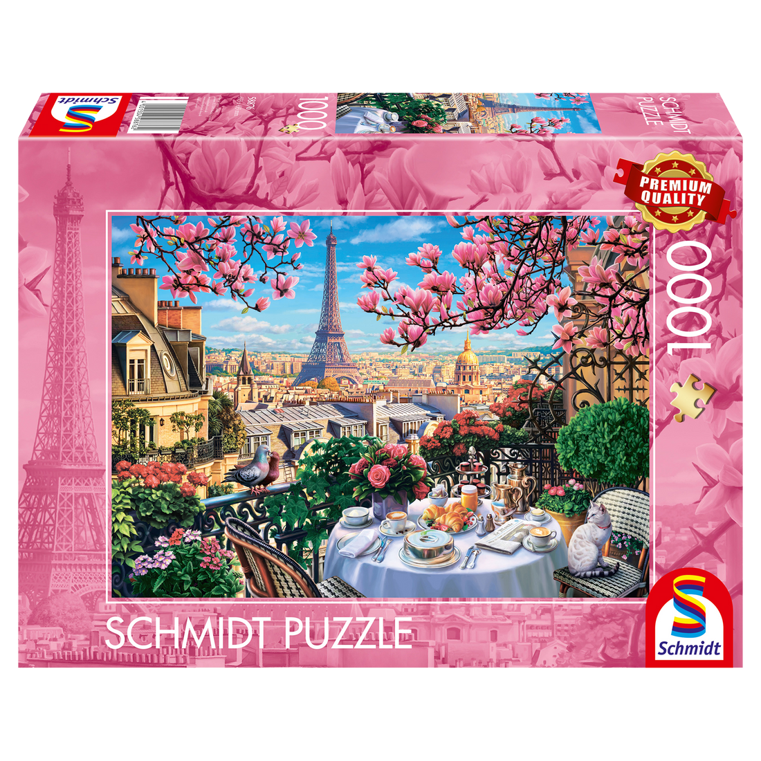 PZ1000: DÉJEÛNER À PARIS SCHMIDT PUZZLE