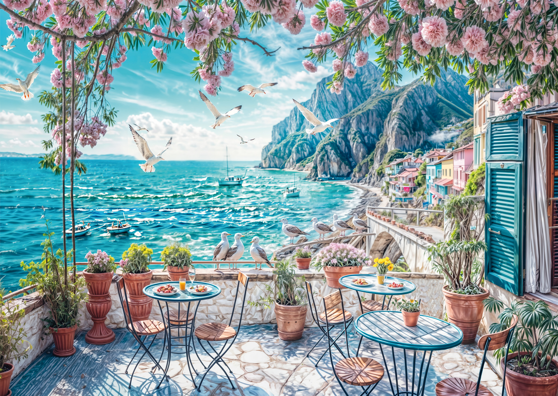 PZ1000: TERRASSE SUR LA MER SCHMIDT PUZZLE