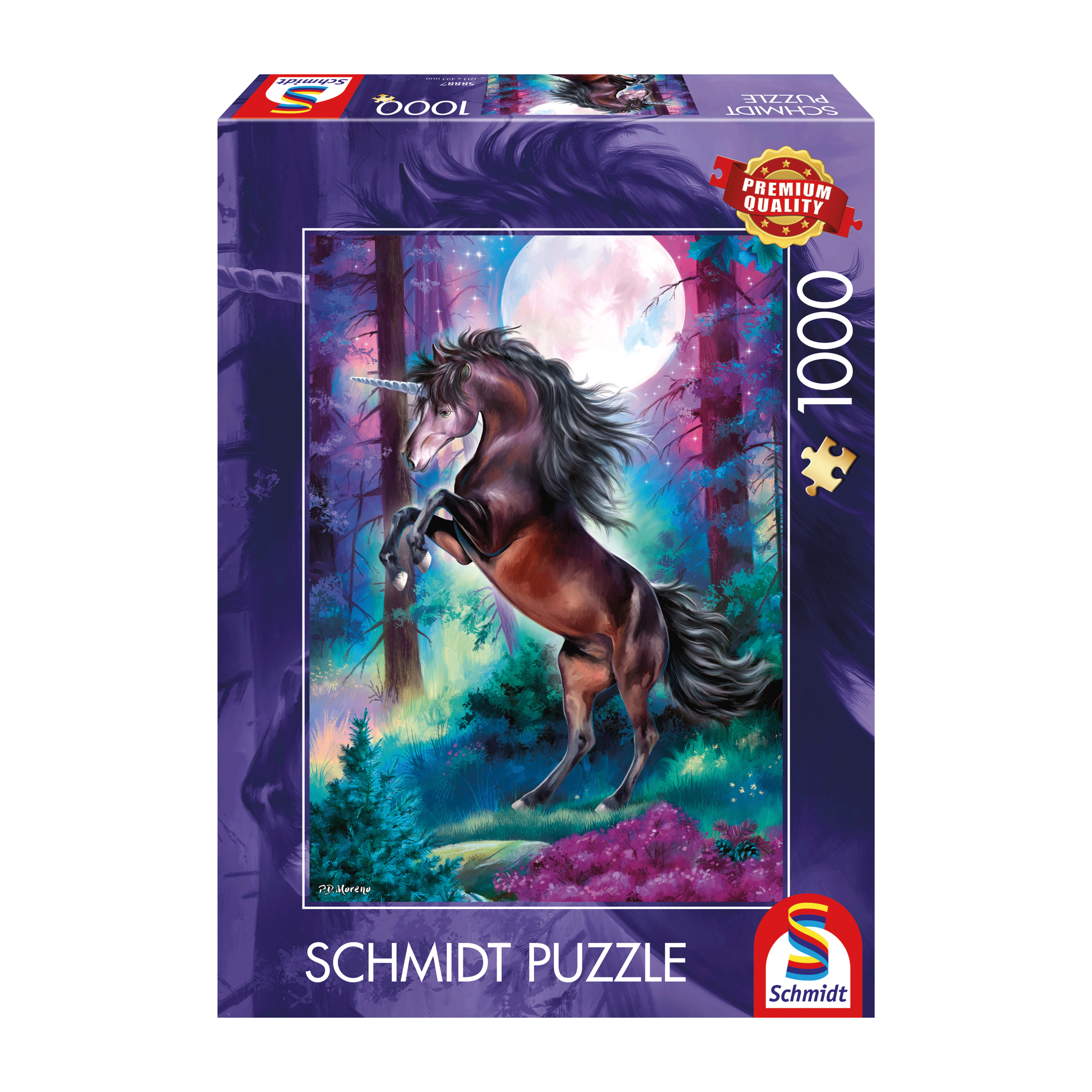 PZ1000: LICORNE EN PLEINE LUNE