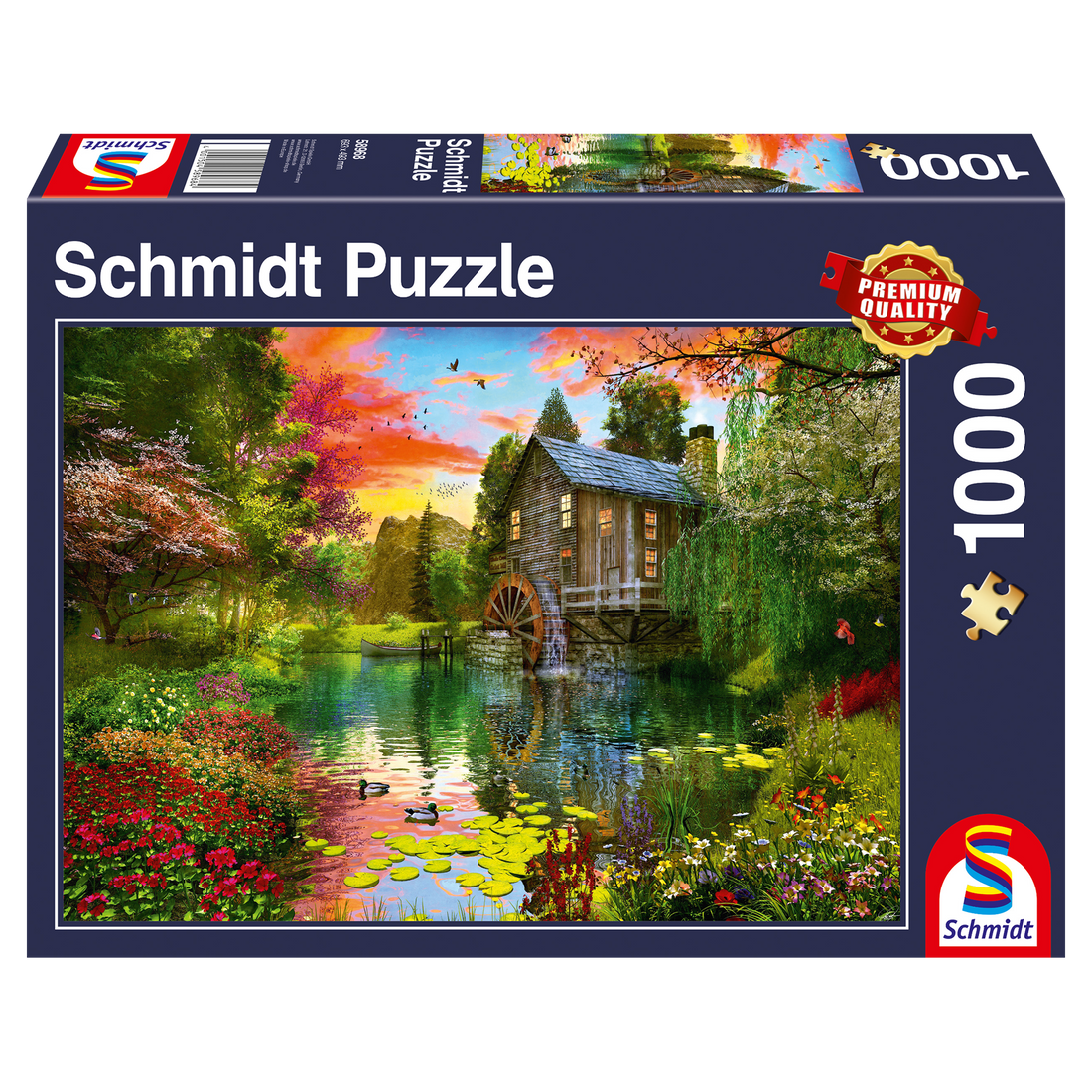 PZ1000: LE MOULIN À EAU SCHMIDT PUZZLE